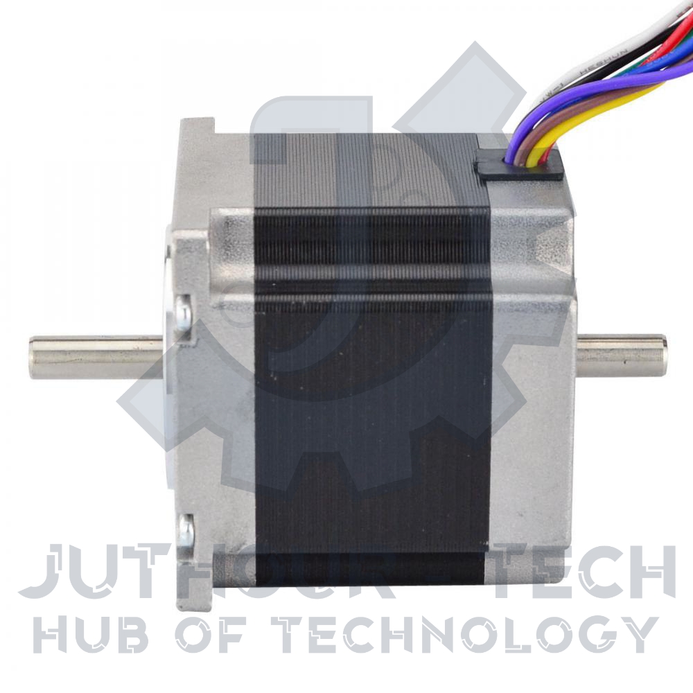 Juthour Tech Stepper Motor Nema 23 Used Dual Shaft 54mm