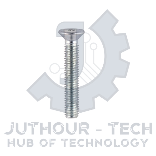 Juthour Tech M4x10mm Phillips Flat Head Machine Screws Pack 50 