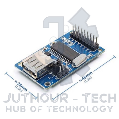Juthour Tech Usb Memory Reader Module U Disk Flash Disk Module Ch376s 2501